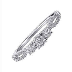 Helzberg diamond promise ring in sterling silver