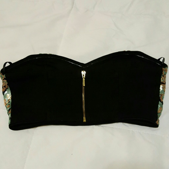 Sequined bralet - Picture 2 of 3