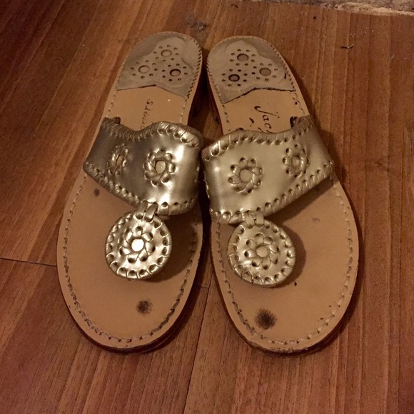 Jack Roger Sandals- Platinum