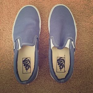 Blue Slip On Vans
