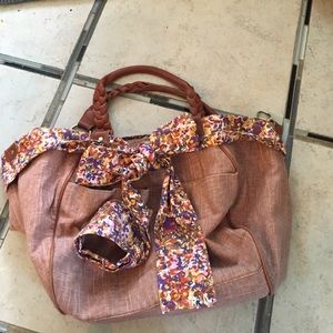 Large Anthropologie shoulder bag