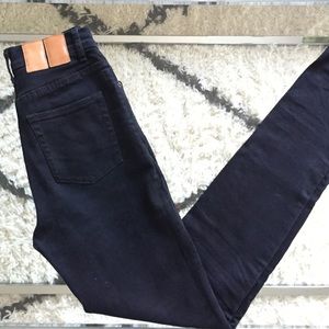 Wood Wood Ultra High Waist Black Denim