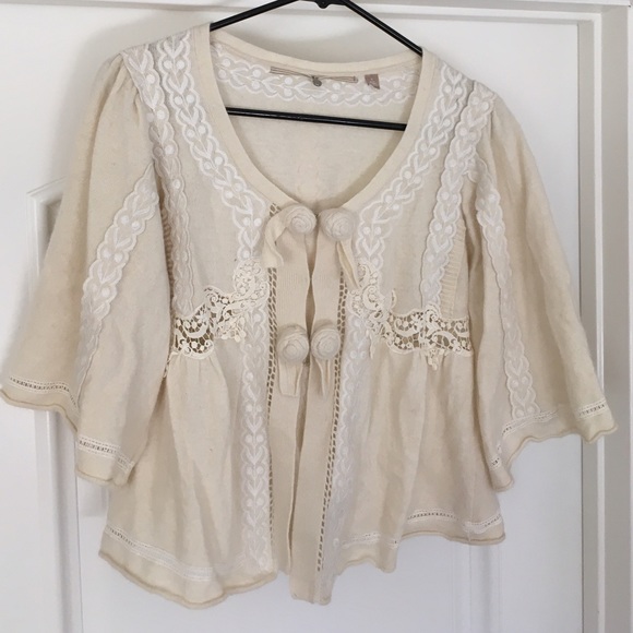 Anthropologie knitted & knotted sweater