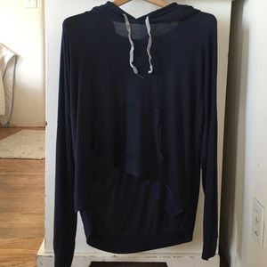 Navy blue brandy hoodie