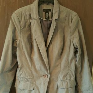 Gray Attention Blazer