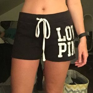 Black Victoria's Secret shorts