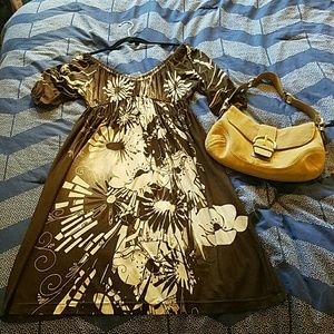suzi Chin Dresses - Suzi Chin Peasant Jersey Dress sz M (8/10) suzi Chin Dresses - Suzi Chin Peasant Jersey Dress sz M (8/10)