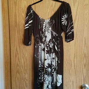 suzi Chin Dresses - Suzi Chin Peasant Jersey Dress sz M (8/10) suzi Chin Dresses - Suzi Chin Peasant Jersey Dress sz M (8/10)