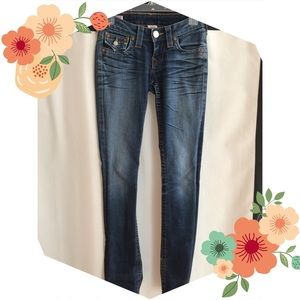 Dark washed True religion jeans