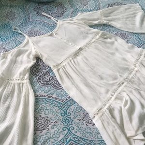 Kendall & Kylie off the shoulder summer dress!