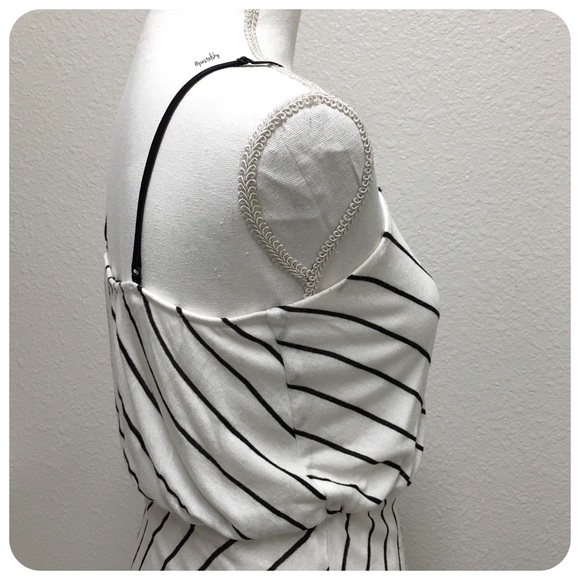 stripped asymmetrical dress - Picture 2 of 3