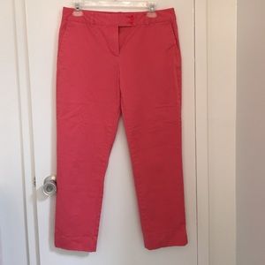 Salmon Cropped Pants