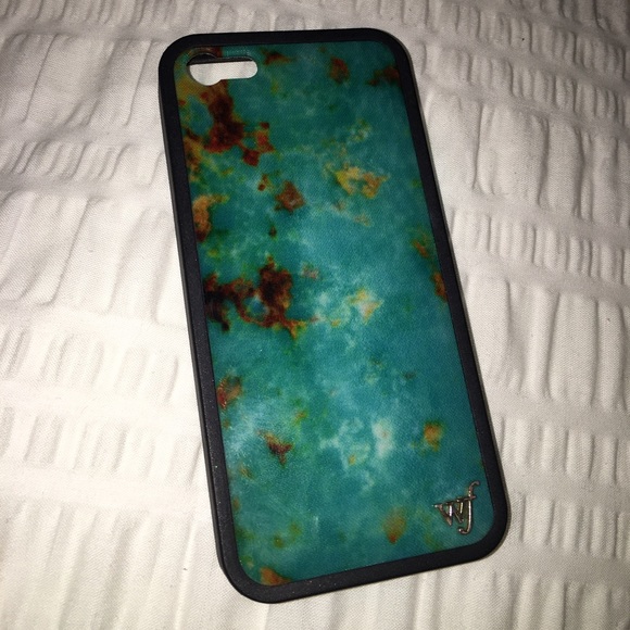 WILDFLOWER turquoise iPhone 5/5s/SE case!