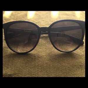 Celine 41068/s Thin Black/Grey Gradient Sunglasses