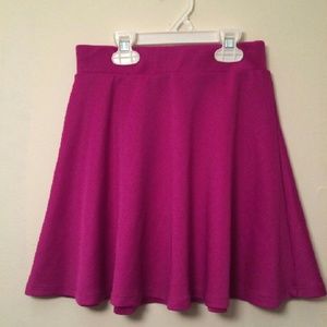Purple skater skirt