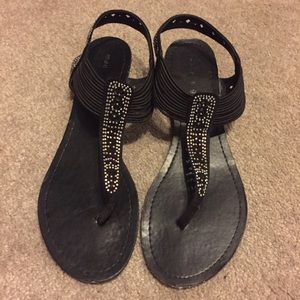 Black sandals