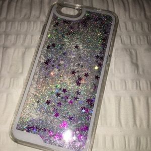 Glitter waterfall iPhone 6/6s case!