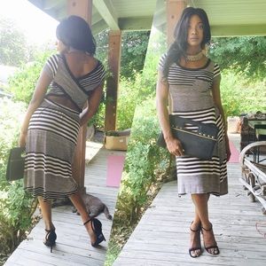 Criss Cross back out Maxi