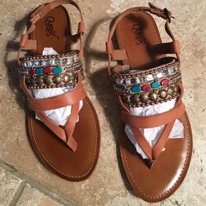 Gorgeous Carlos Santana Sandles SOLD