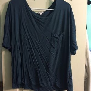 Turquoise tshirt