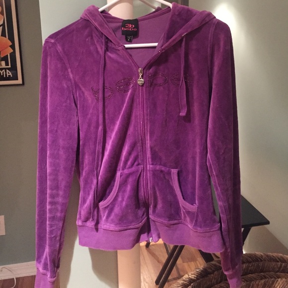 Bebe zip-up hoodie