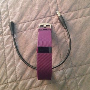 Purple FitBit Charge HR