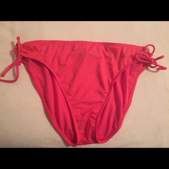 Pink bikini bottoms