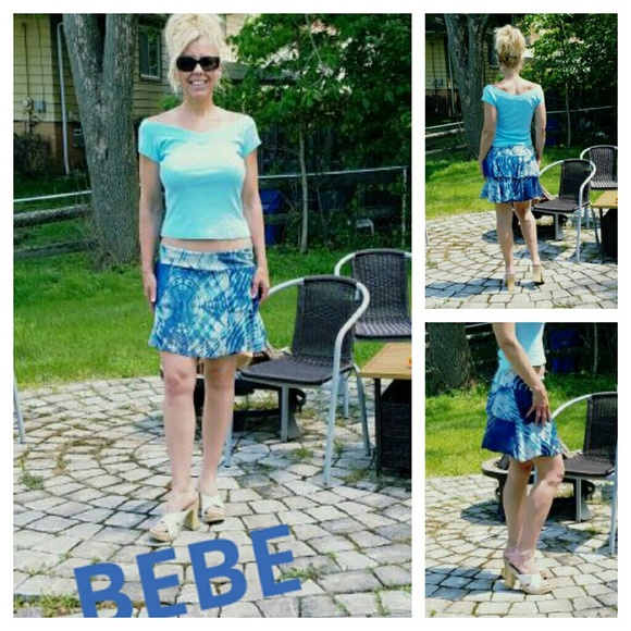 BEBE Summer skirt..Small NWT
