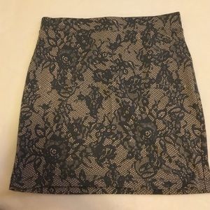 Just like lace bodicon skirt