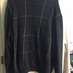 Grid sweater