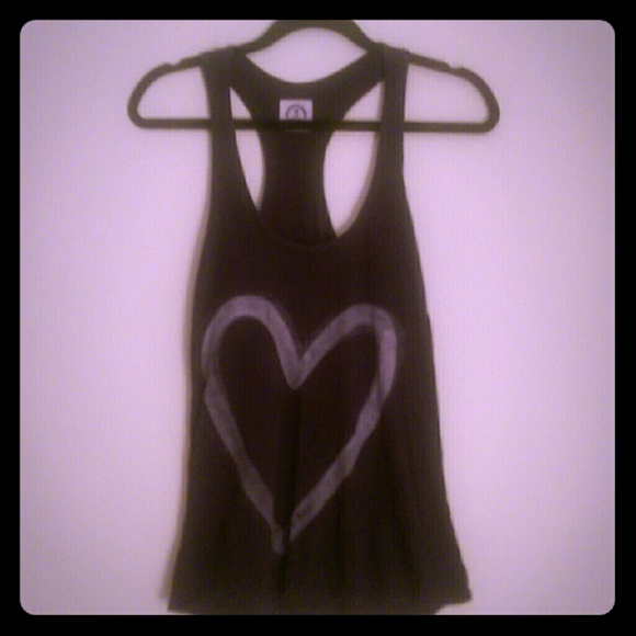 American Eagle long heart racerback tank top - Picture 1 of 1