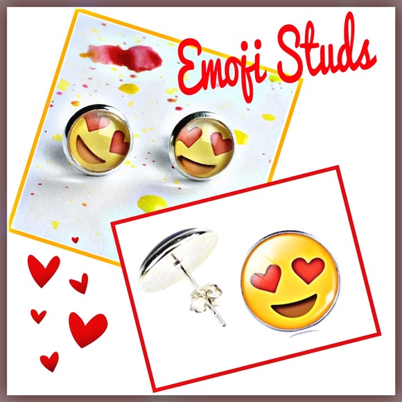 WILA Jewelry - ✂️Emoji Face Stud Earrings😍