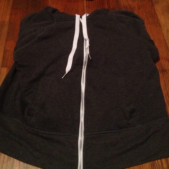 grey zip up hoodie - Picture 1 of 1