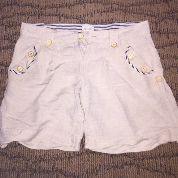 Tan Miss Me shorts