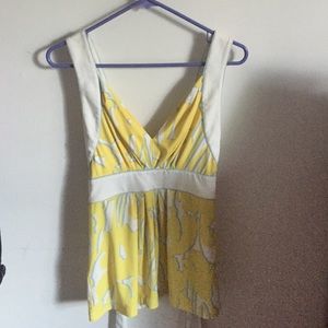 BCBG bright floral top