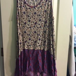 Floral tunic