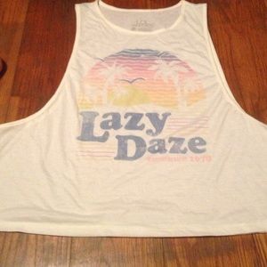 lazy days muscle tank