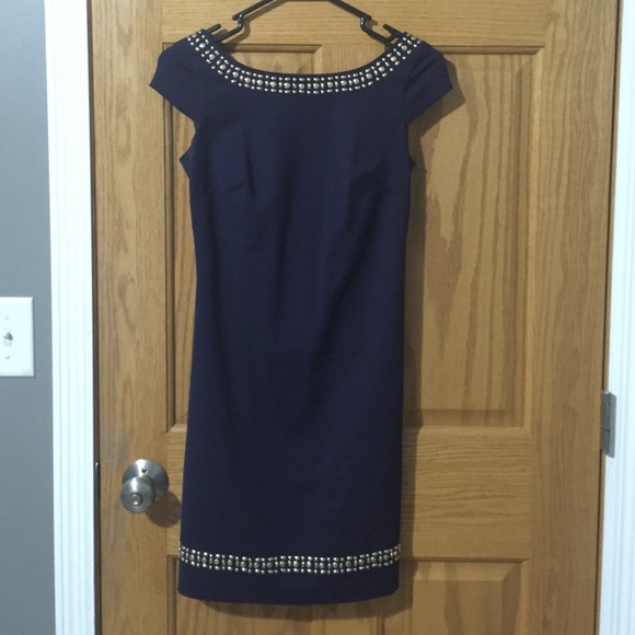 Navy & Gold Lilly Pulitzer Dress