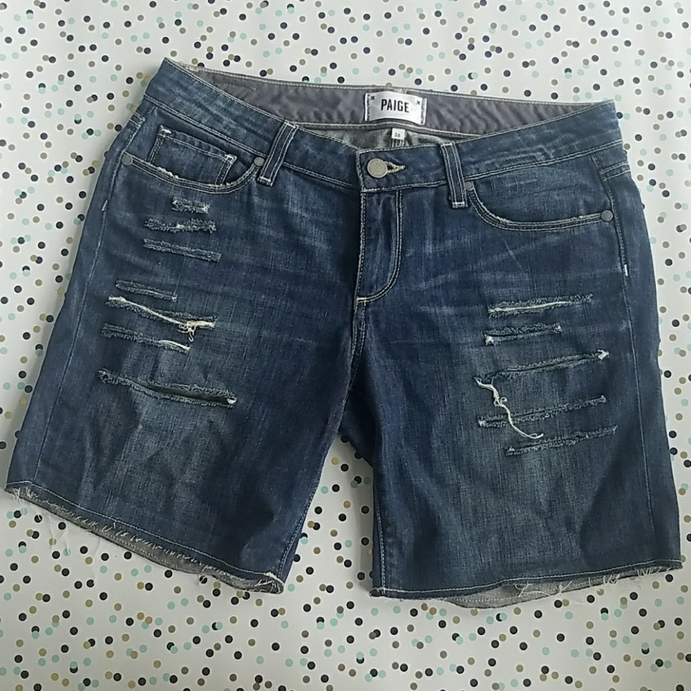 🔴SOLD🔴Paige Denim Grant Bermuda Shorts - Picture 7 of 8