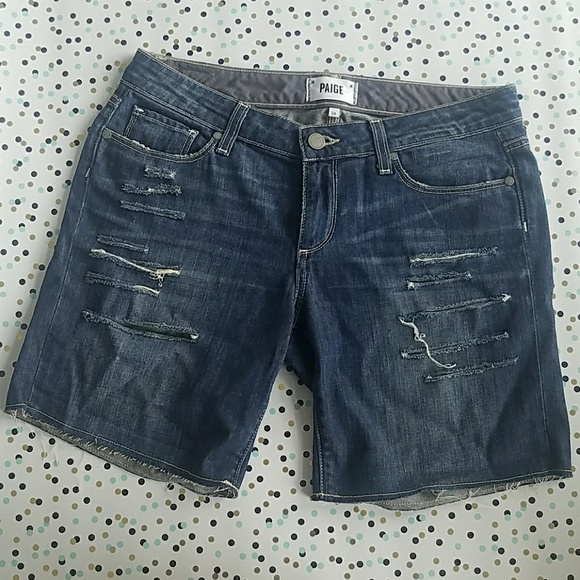 🔴SOLD🔴Paige Denim Grant Bermuda Shorts - Picture 7 of 8