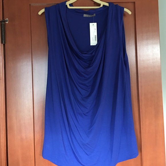 Cobalt blue XL sleeveless cowl neck Stitch Fix