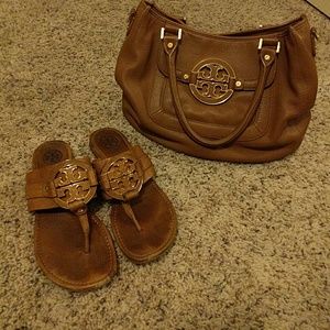 Tory Burch Amanda Leather Sandal Size 9 Tory Burch Amanda Leather Sandal Size 9