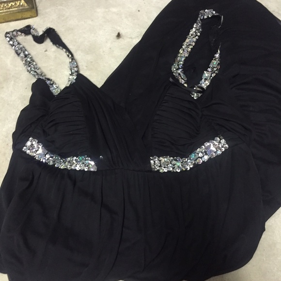 Full length prom dress