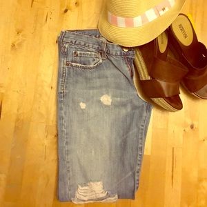 Vintage A&F Destroyed Emma Jeans