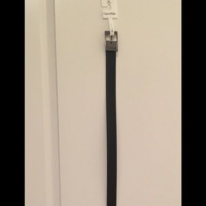 Men's Calvin Klein Black Leather Belt