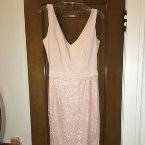 Pencil skirt dress blush pink kardashian collect