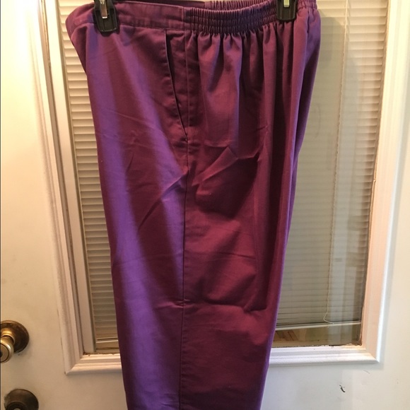Purple dress pants