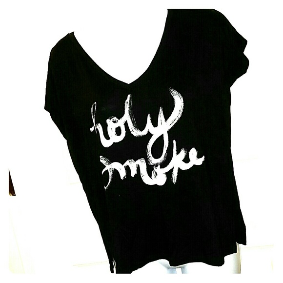 "Holy Smoke" Black T-shirt from Bethany Mota
