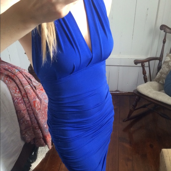 Royal Blue bodycon five way dress 💙 - Picture 3 of 4