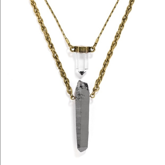 Baublebar Accessories - Baublebar Bamm-Bamm Layered Pendant